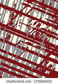 Fondo vector abstracto. Composición de color de elementos gráficos coincidentes irregulares.