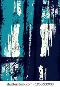 Abstract grunge vector background. Color handcrafted composition of irregular overlapping graphic elements.