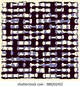 Abstract grunge vector background. Color composition of overlapping irregular geometric shapes.