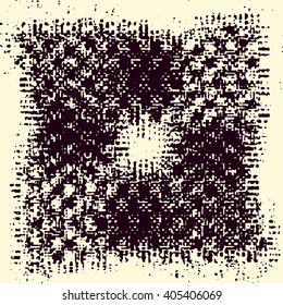 Abstract grunge vector background. Color composition of irregular overlapping, geometric shapes.