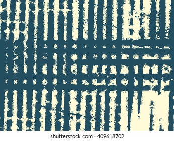Abstract grunge vector background. Color composition of irregular overlapping shapes. Created using handmade camera-less photographic print.