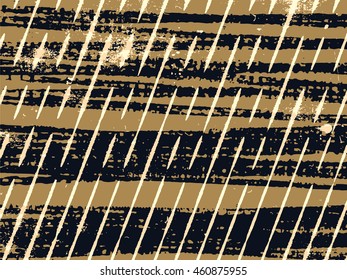 Abstract grunge vector background. Color raster composition of irregular geometric overlapping shapes created using handmade camera-less photographic print.