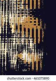 Abstract grunge vector background. Color raster composition of irregular overlapping shapes created using handmade camera-less photographic print.