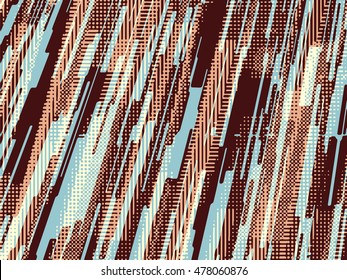 Abstract grunge vector background. Color raster composition of irregular overlapping graphic elements.
