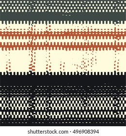 Abstract grunge vector background. Color raster composition of irregular geometric elements.