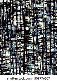 Abstract grunge vector background. Color raster composition of irregular overlapping graphic elements.