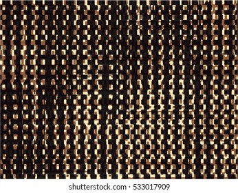 Abstract grunge vector background. Color composition of irregular overlapping graphic elements.