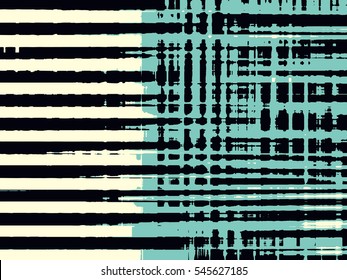 Abstract grunge vector background. Color raster composition of irregular overlapping  graphic elements.