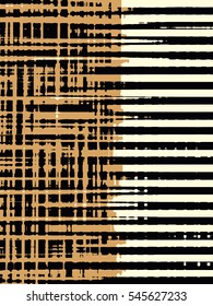 Abstract grunge vector background. Color raster composition of irregular overlapping  graphic elements.