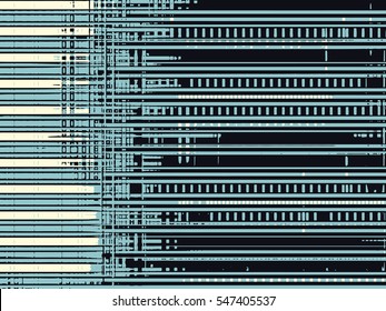 Abstract grunge vector background. Color raster composition of irregular overlapping graphic elements.