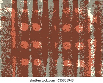 Abstract grunge vector background. Color composition of overlapping irregular graphic elements.