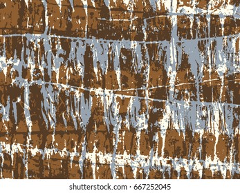 Abstract grunge vector background. Color composition of irregular overlapping graphic elements.