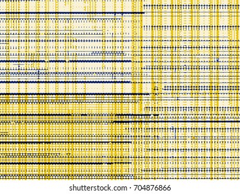 Abstract grunge vector background. Color raster composition of irregular graphic elements.