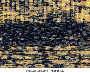 Abstract grunge vector background. Color raster composition of irregular graphic elements.