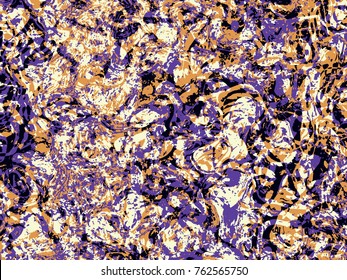 Abstract grunge vector background. Color  composition of irregular overlapping graphic elements.