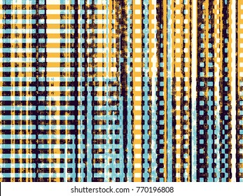 Abstract grunge vector background. Color raster composition of irregular overlapping graphic elements.