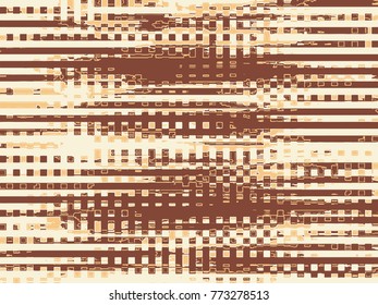 Abstract grunge vector background. Color raster composition of irregular overlapping graphic elements.