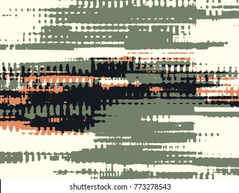 Abstract grunge vector background. Color raster composition of irregular overlapping graphic elements.