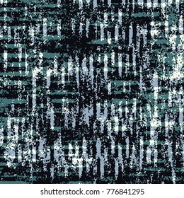Abstract grunge vector background. Color squared composition of irregular overlapping graphic elements.