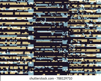 Abstract grunge vector background. Color composition of irregular overlapping graphic elements.