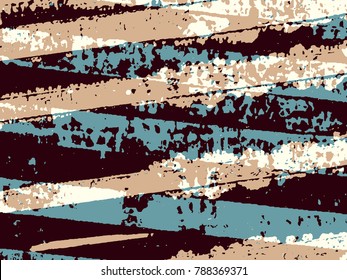 Abstract grunge vector background. Color composition of irregular overlapping graphic elements.