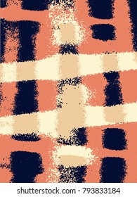 Abstract grunge vector background. Color composition of irregular overlapping graphic elements.