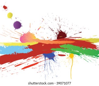 Abstract grunge vector background for design use.