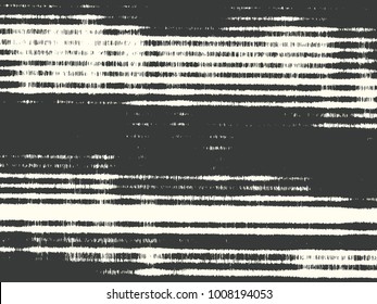Abstract grunge vector background. Monochrome composition of irregular graphic elements.