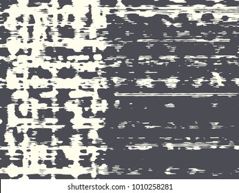 Abstract grunge vector background. Monochrome composition of irregular graphic elements.