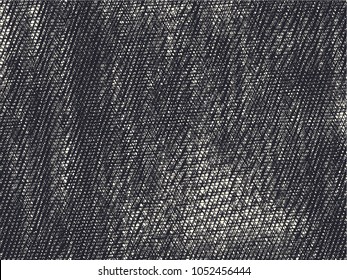 Abstract grunge vector background. Monochrome composition of irregular graphic elements.