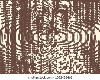 Abstract grunge vector background. Monochrome composition of irregular graphic elements.