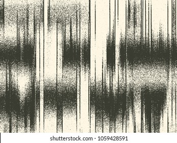 Abstract grunge vector background. Monochrome raster composition of irregular graphic elements.