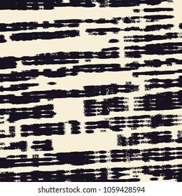 Abstract grunge vector background. Monochrome raster composition of irregular graphic elements.