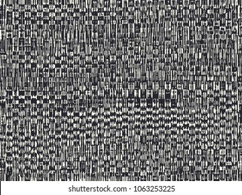 Abstract grunge vector background. Monochrome raster composition of irregular graphic elements.