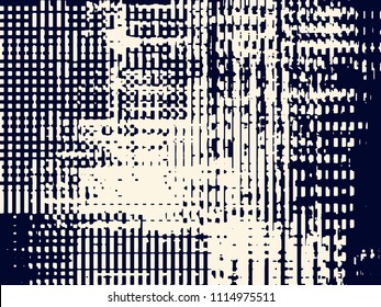 Abstract grunge vector background. Monochrome raster composition of irregular graphic elements.