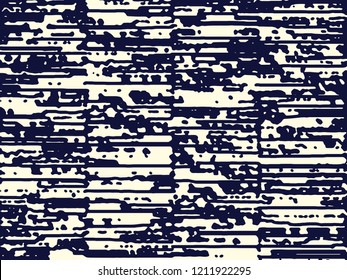 Abstract grunge vector background. Monochrome composition of irregular graphic elements.