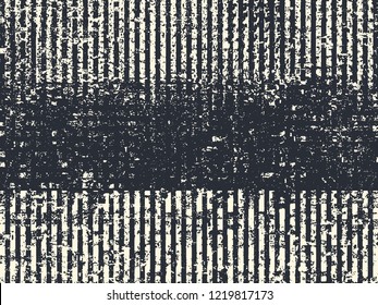 Abstract grunge vector background. Monochrome composition of irregular graphic elements.