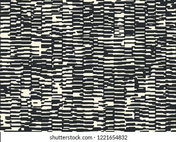 Abstract grunge vector background. Monochrome composition of irregular graphic elements.