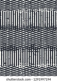 Abstract grunge vector background. Monochrome composition of irregular graphic elements.