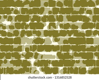 Abstract grunge vector background. Monochrome composition of irregular graphic elements.