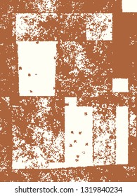 Abstract grunge vector background. Monochrome composition of irregular  graphic elements.