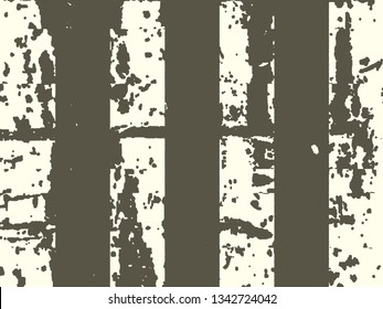 Abstract grunge vector background. Monochrome composition of irregular graphic elements.