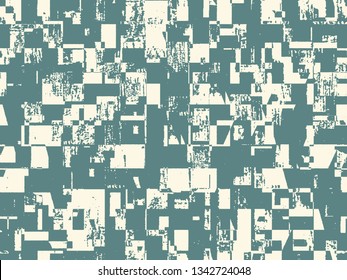Fondo vector abstracto. Composición monocroma de elementos gráficos irregulares.