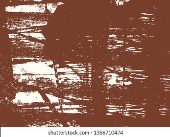 Abstract grunge vector background. Monochrome handmade composition of irregular graphic elements.