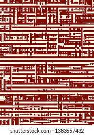 Abstract grunge vector background. Monochrome composition of irregular overlapping graphic elements.
