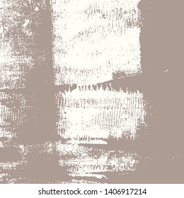 Abstract grunge vector background. Monochrome handcrafted composition of irregular graphic elements.