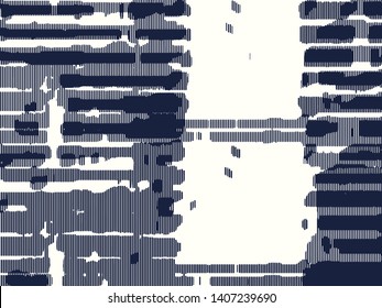 Abstract grunge vector background. Monochrome composition of irregular graphic elements.