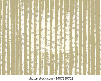 Abstract grunge vector background. Monochrome composition of irregular graphic elements.