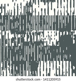 Abstract grunge vector background. Monochrome squared composition of irregular graphic elements.