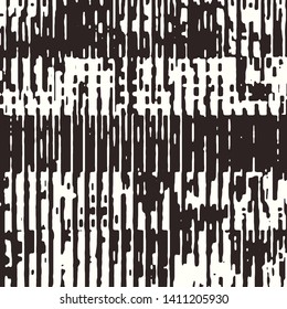 Abstract grunge vector background. Monochrome squared composition of irregular graphic elements.